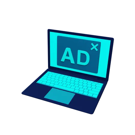 Free Pop-up advertisement 3D Illustration