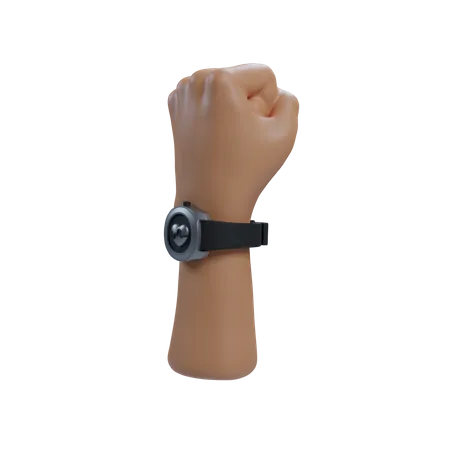 Free Porter une montre de fitness  3D Illustration