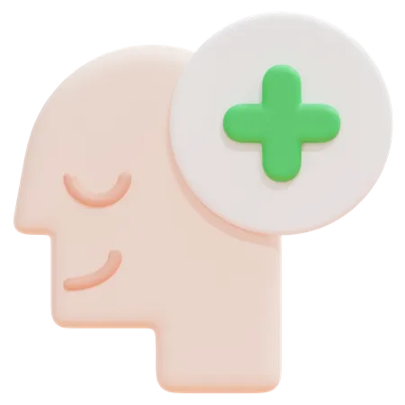 Free Positive Mind  3D Icon