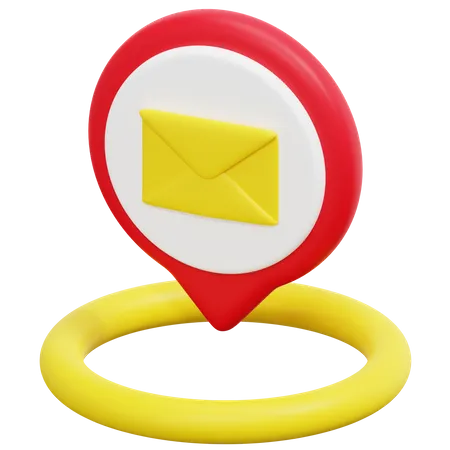 Free Post Office Location  3D Icon