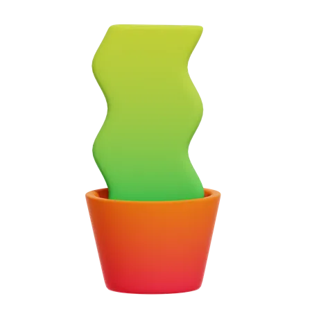 Free Pot  3D Illustration