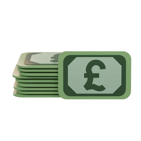 Free Pound Money  3D Icon