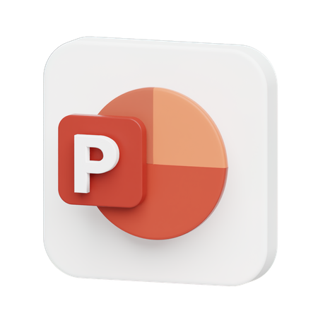 Free Powerpoint  3D Logo