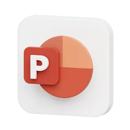 Free Powerpoint  3D Logo