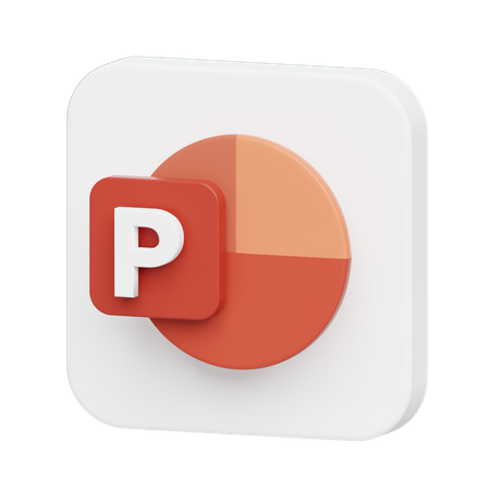Free Powerpoint Logo 3D Illustration