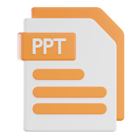 Free PPT Files  3D Icon