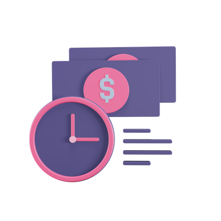 Free Prazo financeiro  3D Icon