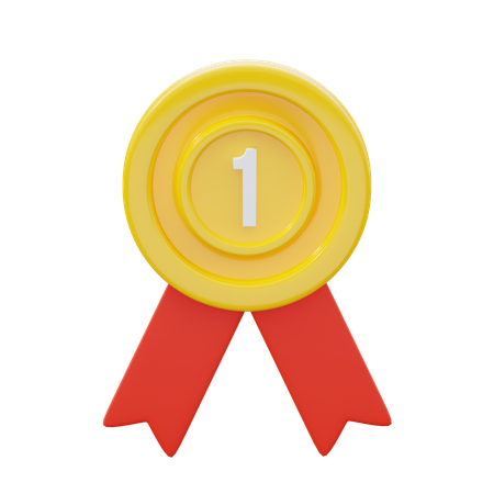 Free Primera medalla  3D Icon
