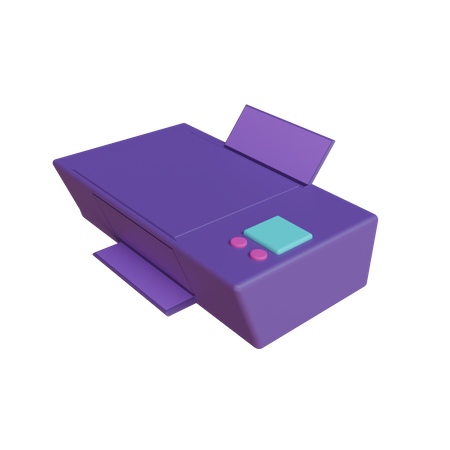 Free Printer  3D Icon