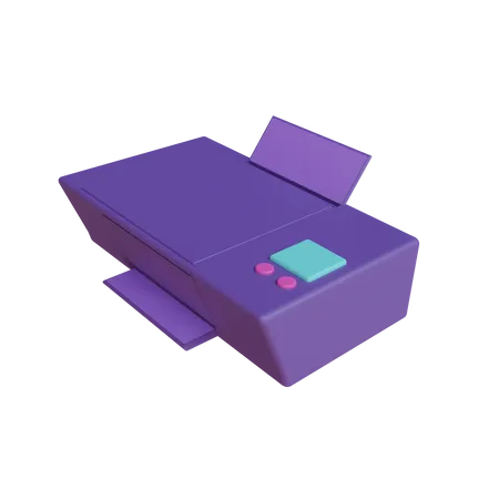 Free Printer  3D Illustration