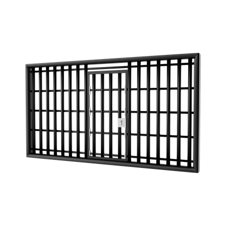 Free Prison pour vol d'argent  3D Icon