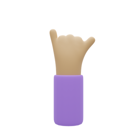 Free Promets un geste de la main du petit doigt  3D Illustration