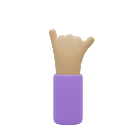 Free Promets un geste de la main du petit doigt  3D Icon