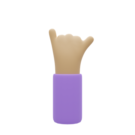 Free Promise Pinkie Hand Gesture  3D Icon