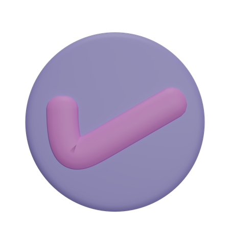 Free Überprüfen  3D Icon