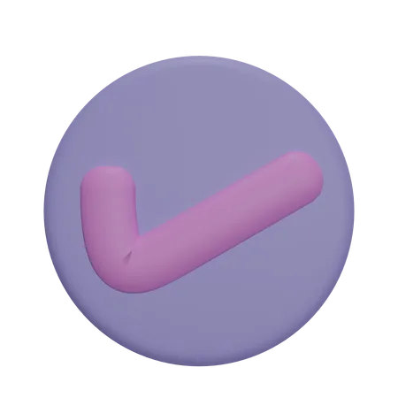 Free Überprüfen  3D Icon