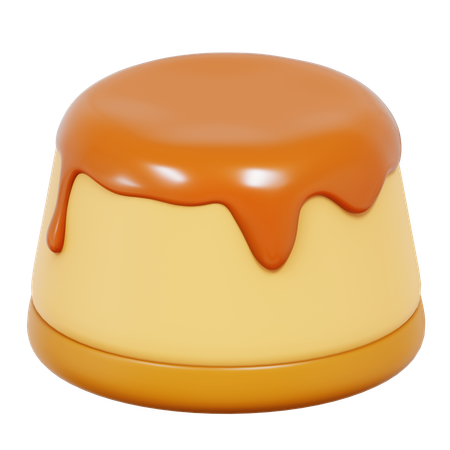 Free Pudim  3D Icon