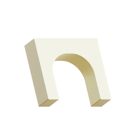 Free Puente de arco  3D Icon