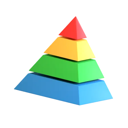 Free Pyramid Chart  3D Icon