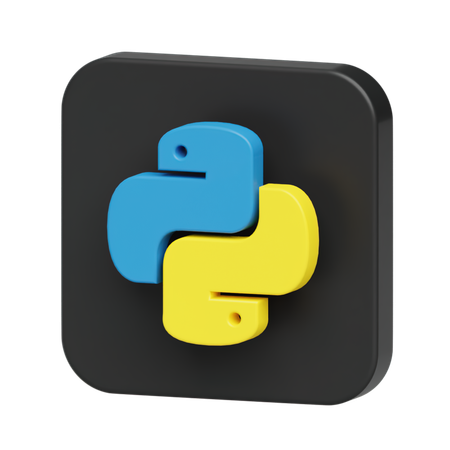 Free Python Logo  3D Illustration