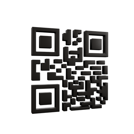 Free Qr Code  3D Icon