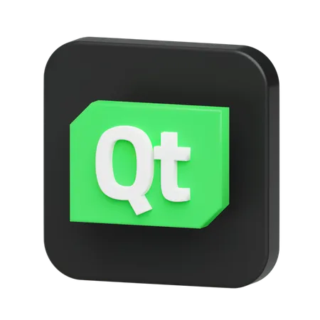 Free Qt  3D Logo