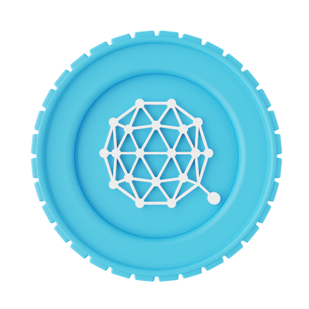 Free Qtum  3D Icon