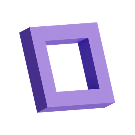 Free Quadrilateral  3D Icon