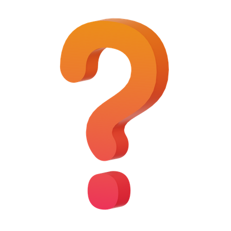 Free Question  3D Icon