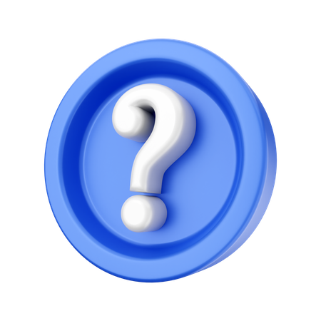 Free Question  3D Icon