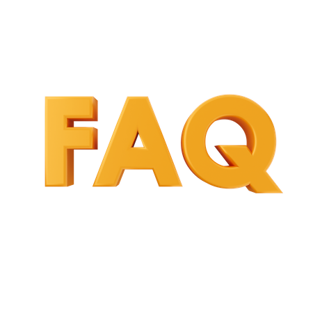 Free Questions fréquemment posées  3D Icon