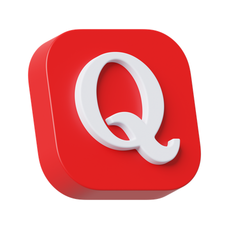 Free Quora  3D Icon