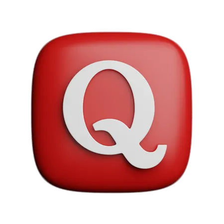 Free Quora  3D Icon