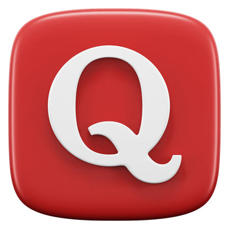 Free Quora  3D Icon