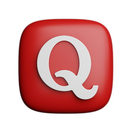 Free Quora  3D Icon