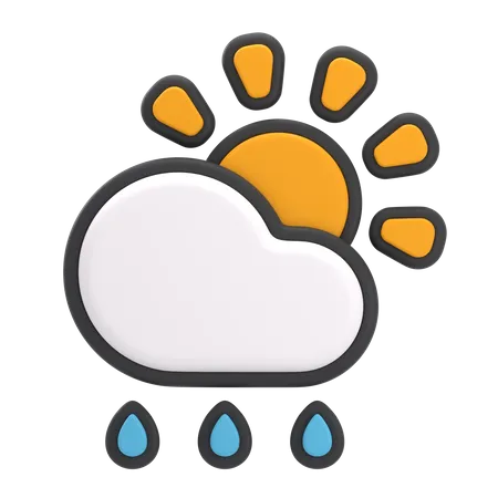 Free Rainy Day  3D Icon