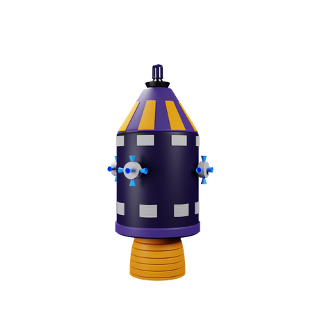 Free Rakete  3D Illustration