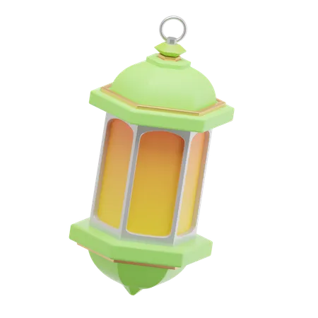 Free Ramadan Lantern  3D Icon