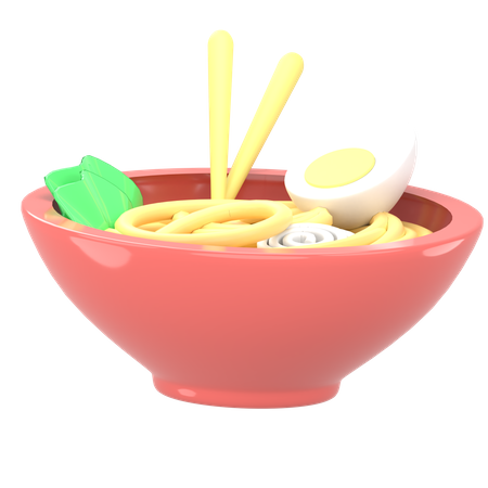 Free Ramen Noodles  3D Icon