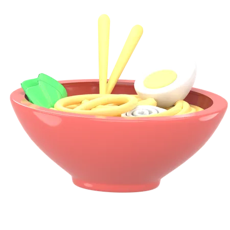 Free Ramen-Nudeln  3D Icon