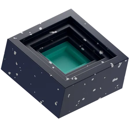 Free Random Dark  3D Icon