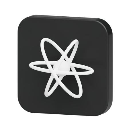 Free React Js Logo  3D Icon
