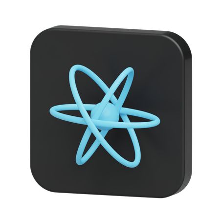 Free React Native Logo  3D Illustration