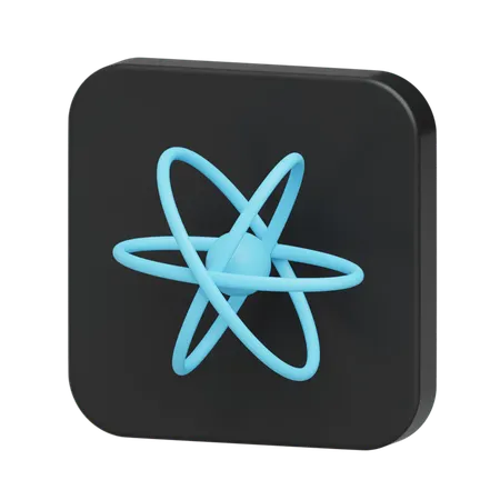 Free React Native Logo  3D Illustration