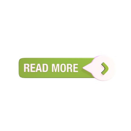 Free Read More Button  3D Icon