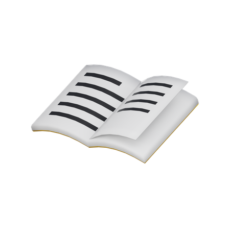 Free Reading book  3D Icon