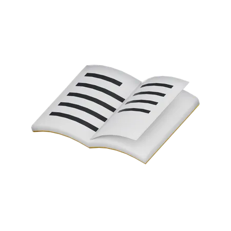Free Reading Book 3 D Icon 3D Icon