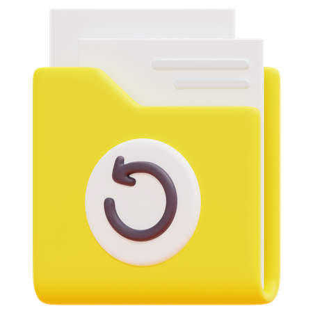 Free Recharger le dossier  3D Icon