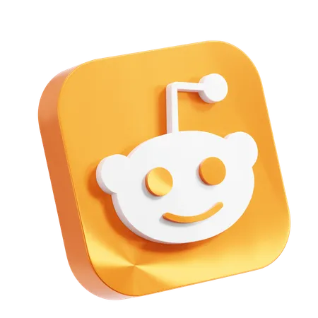 Free Reddit  3D Icon