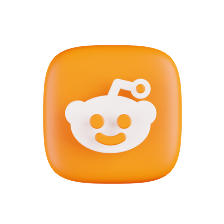 Free Reddit  3D Icon
